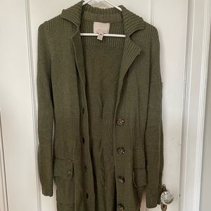 Banana Republic Long Duster / Sweater